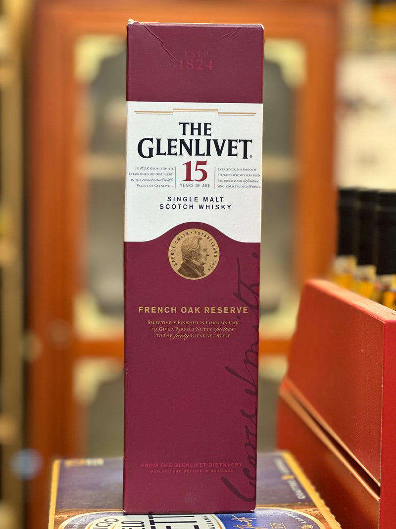 The Glenlivet Single Malt Scotch Whisky 15 Years Old 70cl