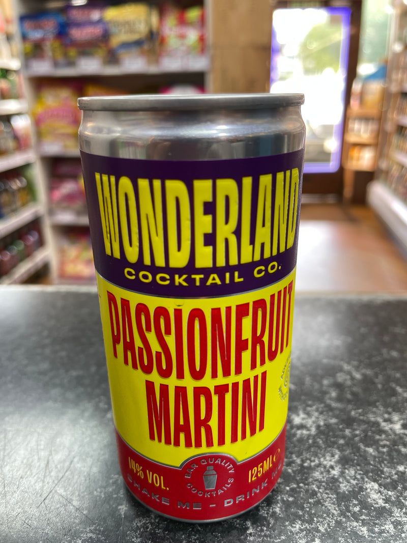 Wonderland Passionfruit Martini 125ml