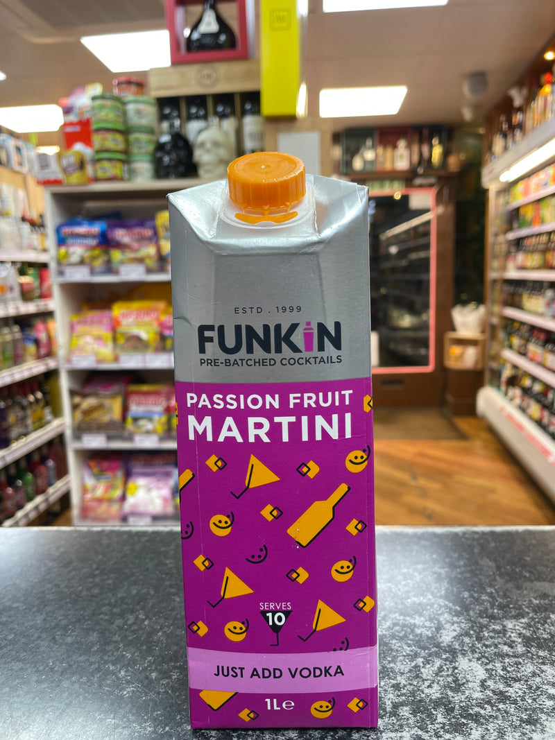 Funkin Passion Fruit Martini Just Add Vodka 1L