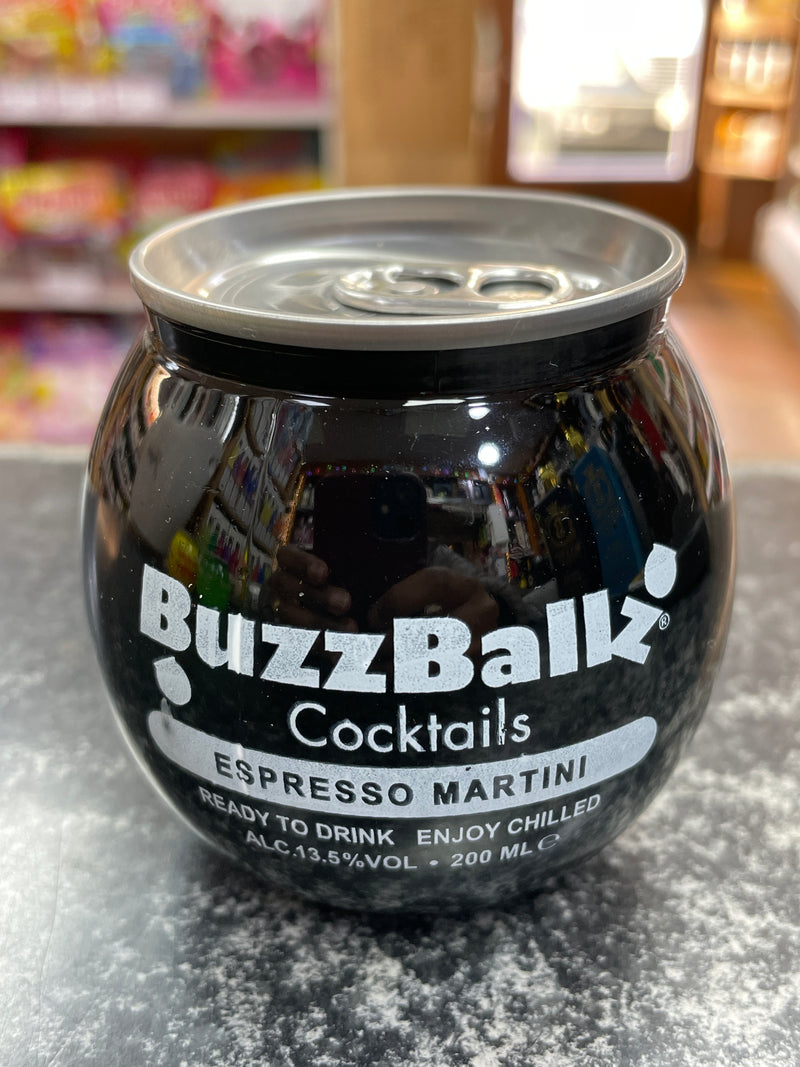 Buzz Ballz Espresso Martini Can 200ml