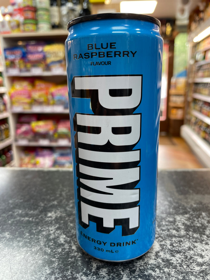 Prime Blue Raspberry Energy Can 330ml