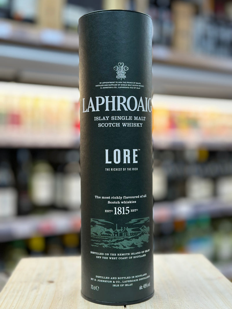 Laphroaig Lore Islay Single Malt Scotch Whisky 70cl