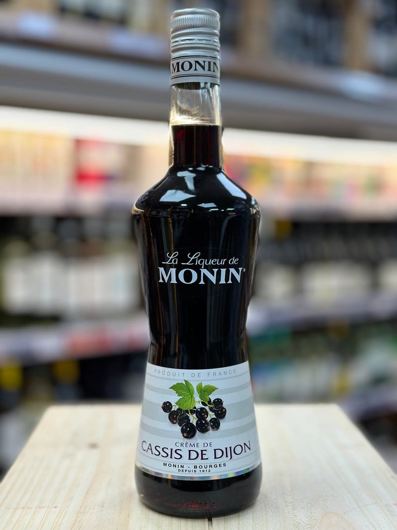 Monin Crème De Cassis De Dijon Blackcurrant Liqueur 70cl