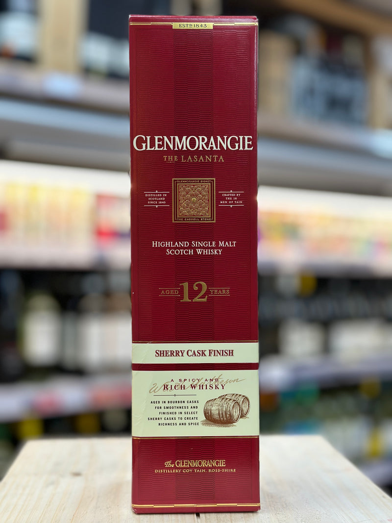 Glenmorangie The Lasanta Highland Single Malt Scotch Whisky 12 Years Old 70cl