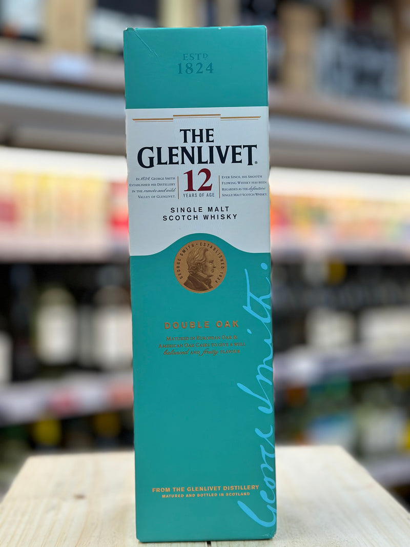 The Glenlivet Double Oak Single Malt Scotch Whisky 12 Years Old 70cl