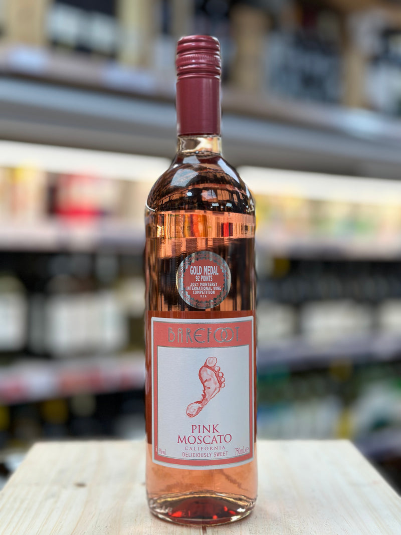 Barefoot Pink Moscato 75cl