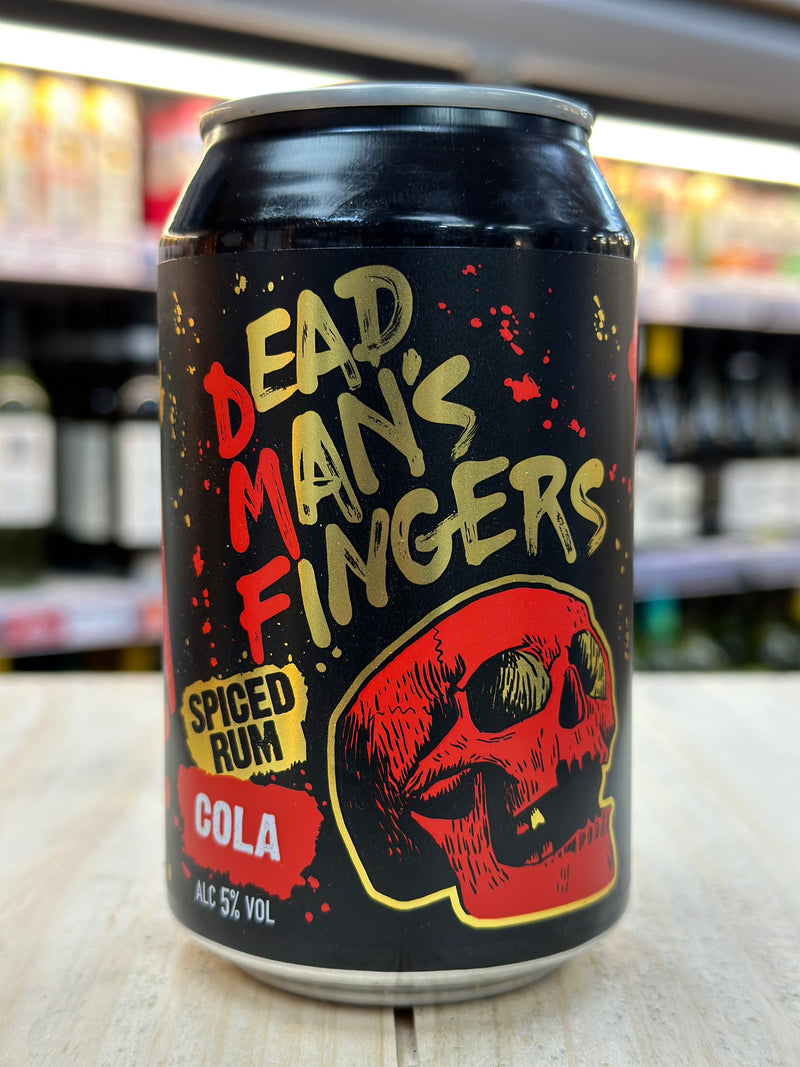 Dead Man’s Finger Spiced Rum & Cola Can 330ml