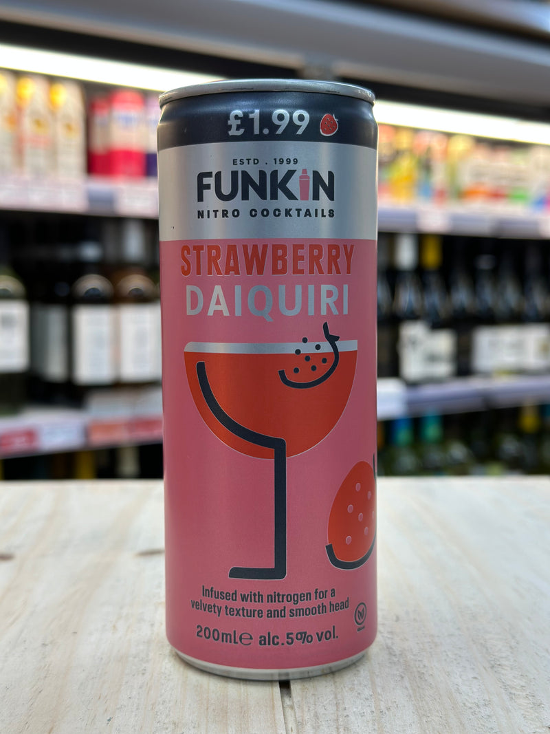 Funkin Strawberry Daiquiri Pre Mixed Can 250ml