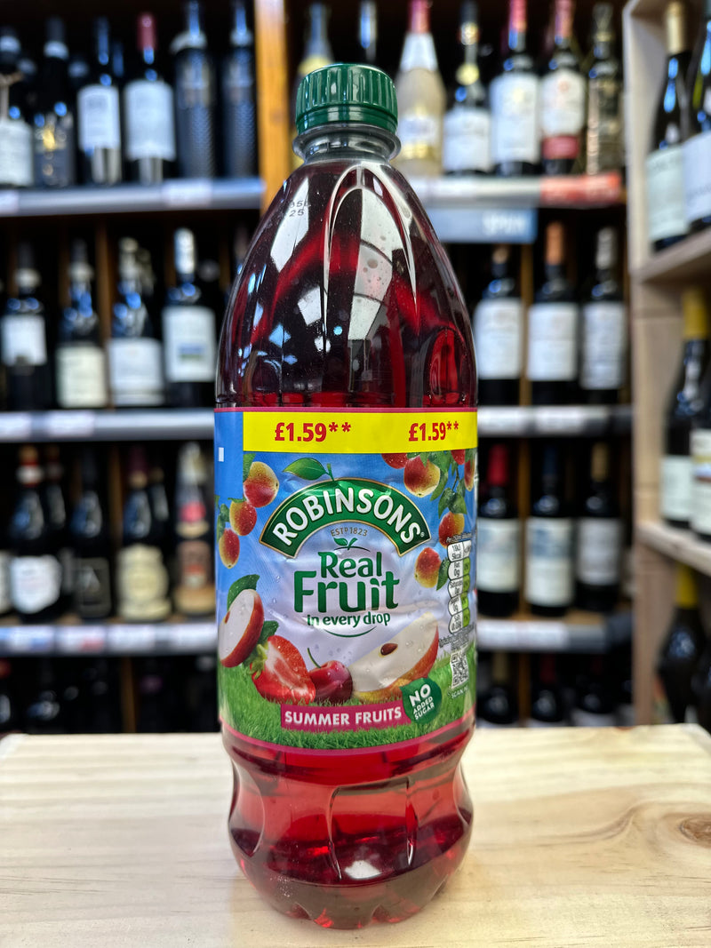 Robinsons Real Fruit Summer Fruits Squash 900ml