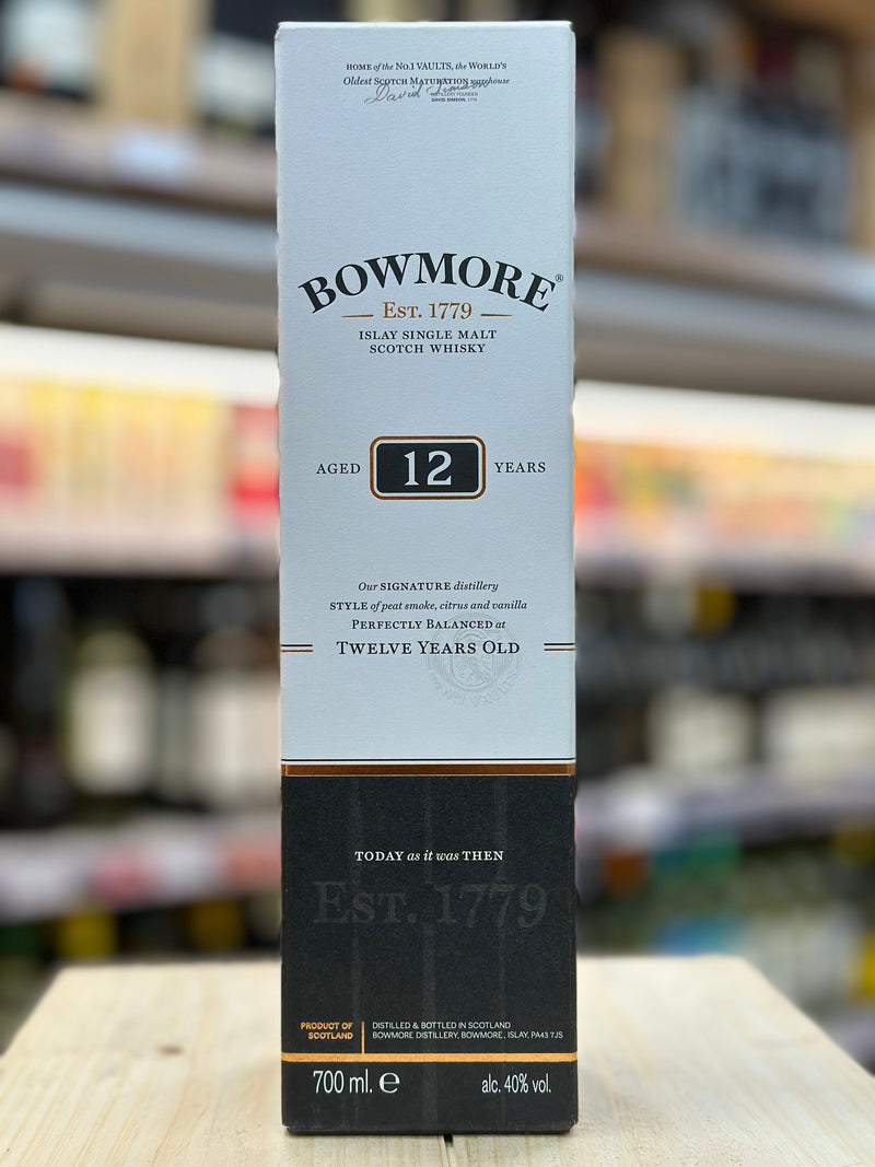 Bowmore Islay Single Malt Scotch Whisky 12 Years Old 70cl