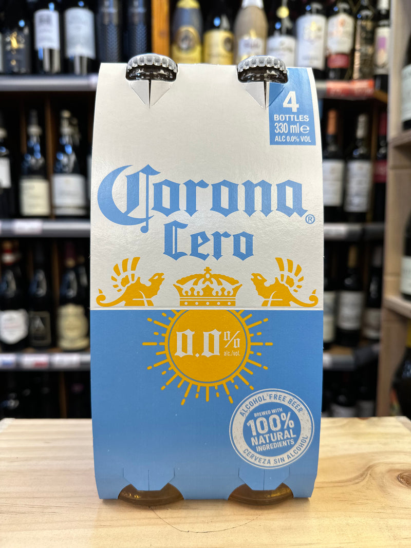 Corona Cero Alcohol Free Beer 4x330ml Bottles