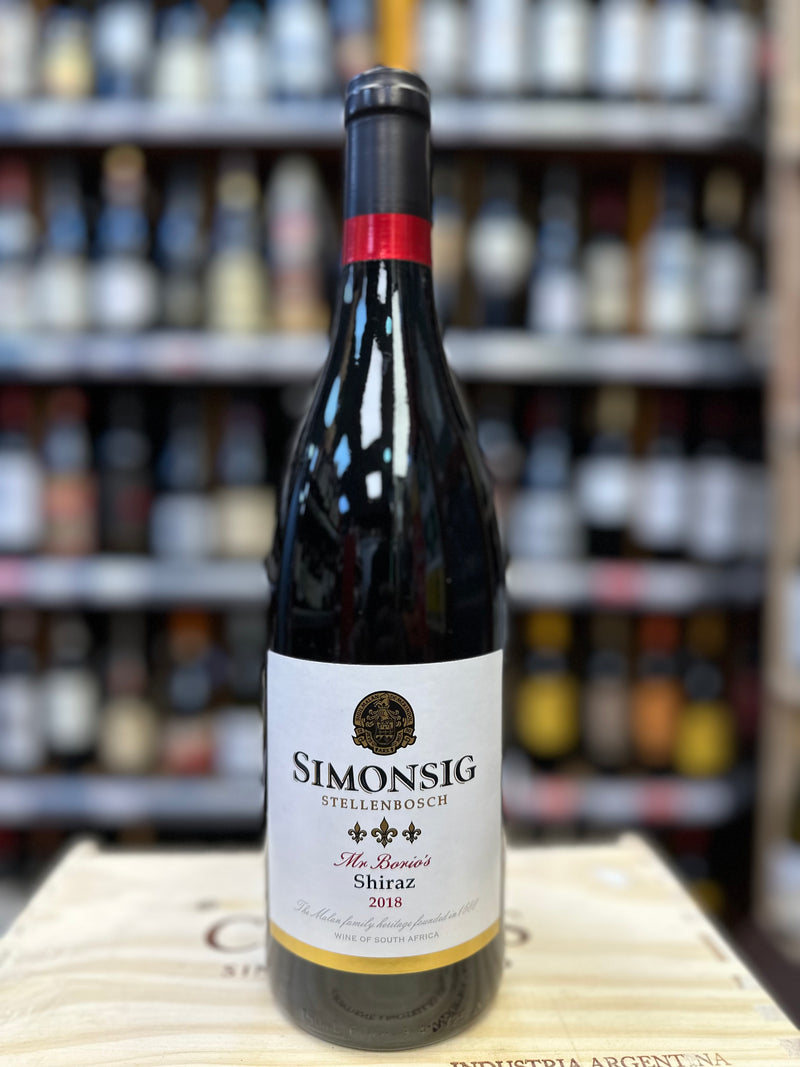 Simonsig Mr. Borio’s Shiraz 75cl