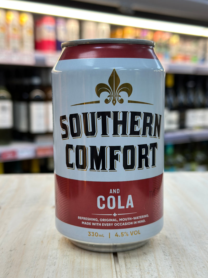 Southern Comfort & Cola Pre Mixed Can 330ml