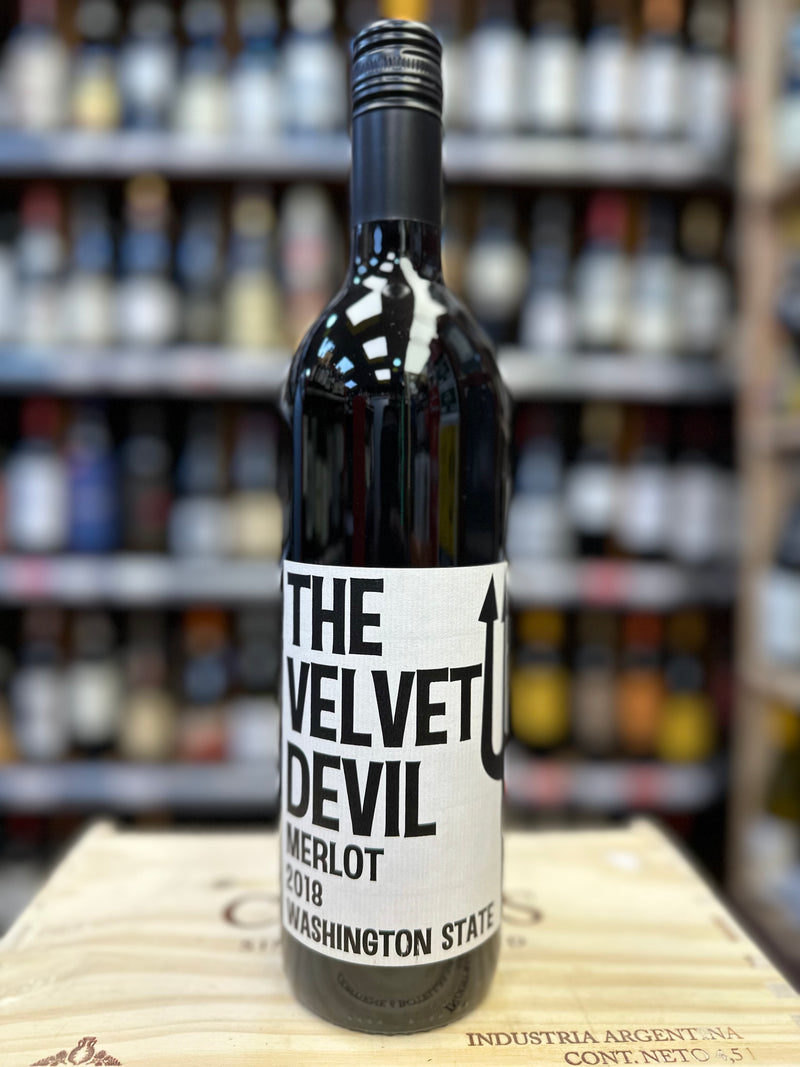 The Velvet Devil Merlot 75cl